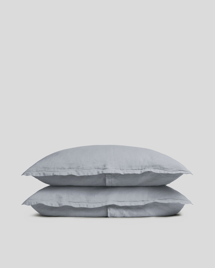Linen Sham Set (Sky)
